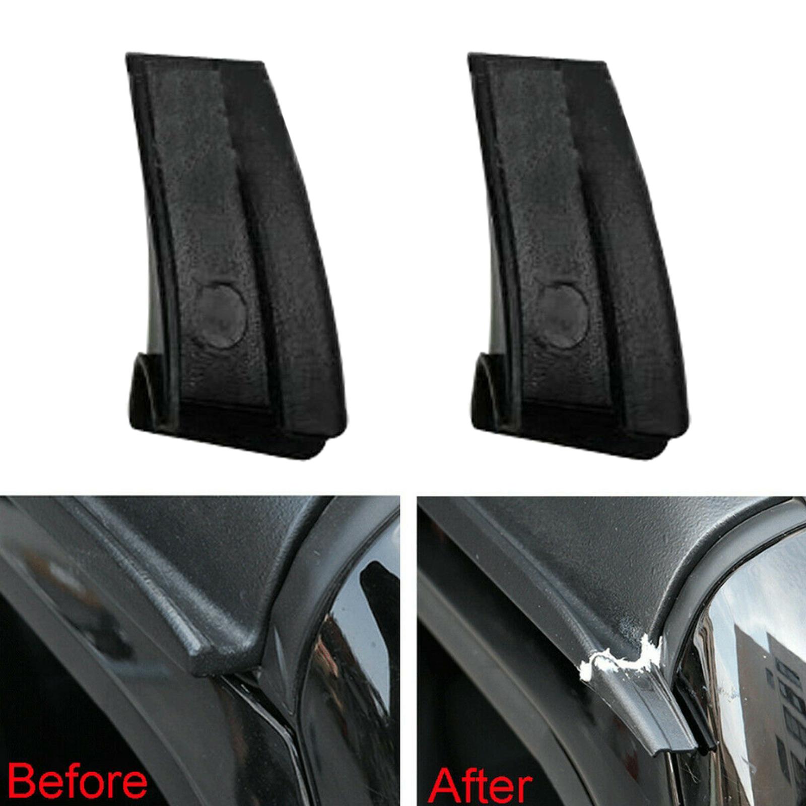 1 Pair Rain Gutter Extension For Jeep Wrangler JL 2018-2021 Spare Parts
