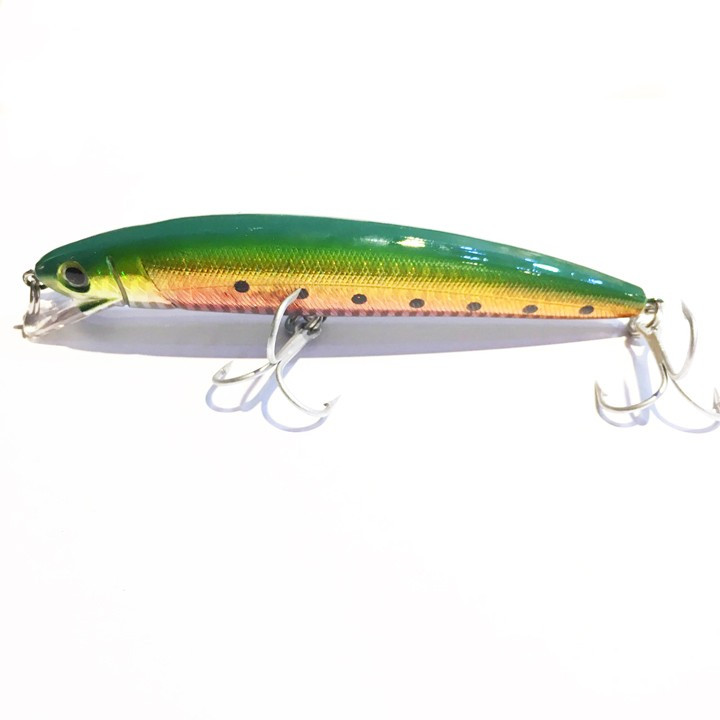 [CỰC NHẠY] mồi câu lure biển hiệu quả FM012 JAXON 24gam, mồi giả câu cá thu biển, mồi lure minnow câu cá mú cá tráp biển gần bờ ban đêm – GIAO MÀU NGẪU NHIÊN