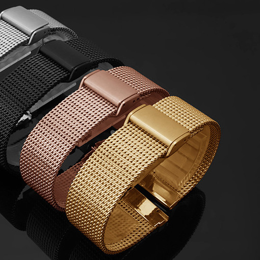 Dây Thép Lưới Luxury Cao Cấp Size 20mm / 22mm Cho Samsung Galaxy Watch Active 1/2, Galaxy Watch 42/46, Galaxy Watch 3