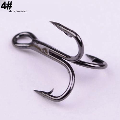 Set 100 móc câu cá với kích thước 2/4/6/8/10/12 tiện dụng