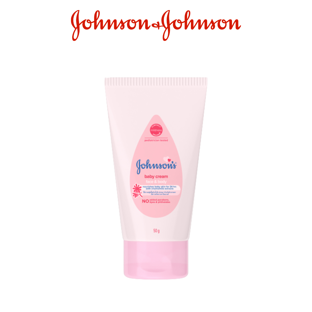 Kem dưỡng da chứa cúc La Mã Johnson's Baby Cream 50g