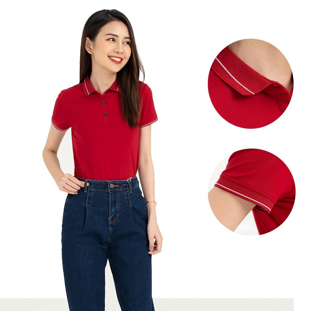 Áo Phông Polo Pima Nữ YODY chính hãng, Áo Thun Polo 95% Cotton Thoáng Mát Chống Tia UV  APN3010