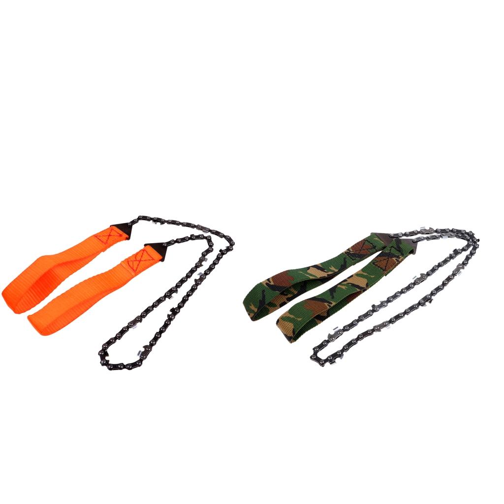 Alloy Steel Pocket Wire Saw Emergency Camping Hunting Survival Tool Camo