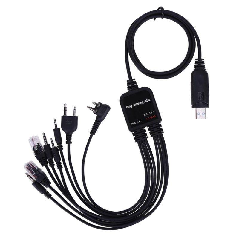 Dây Cáp Lập Trình USB 8 Trong 1 Cho Bộ Đàm TYT QYT 1.for 3m / 4.26 ft