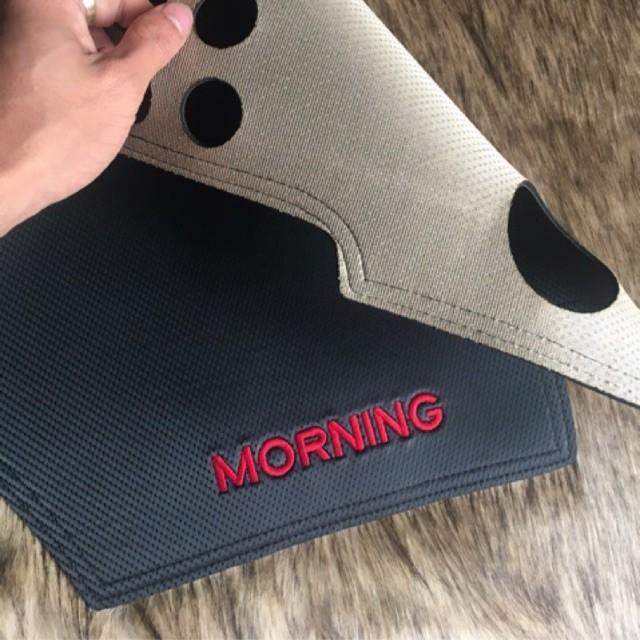 Thảm Taplo Da Vân Carbon Xe Kia Morning đời 2007 đến 2022