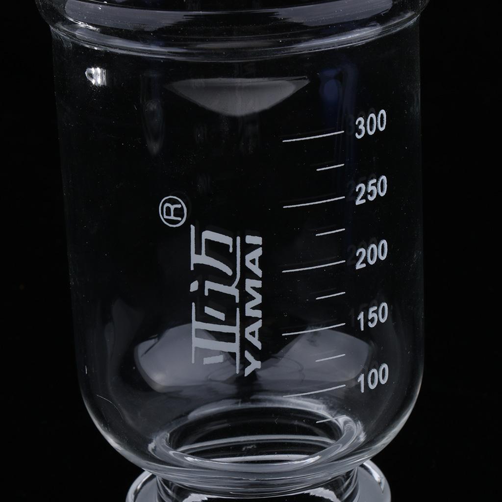 250ml Filtration Apparatus Vacuum Lab Filtering Unit w/ Clamp
