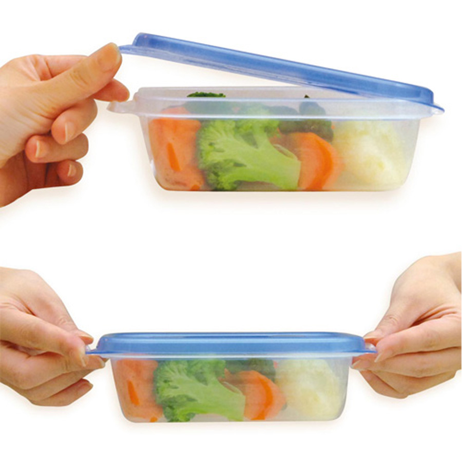 Bộ 2 set 2 hộp đựng thực phẩm chịu nhiệt lò vi sóng - Hàng nội địa Nhật