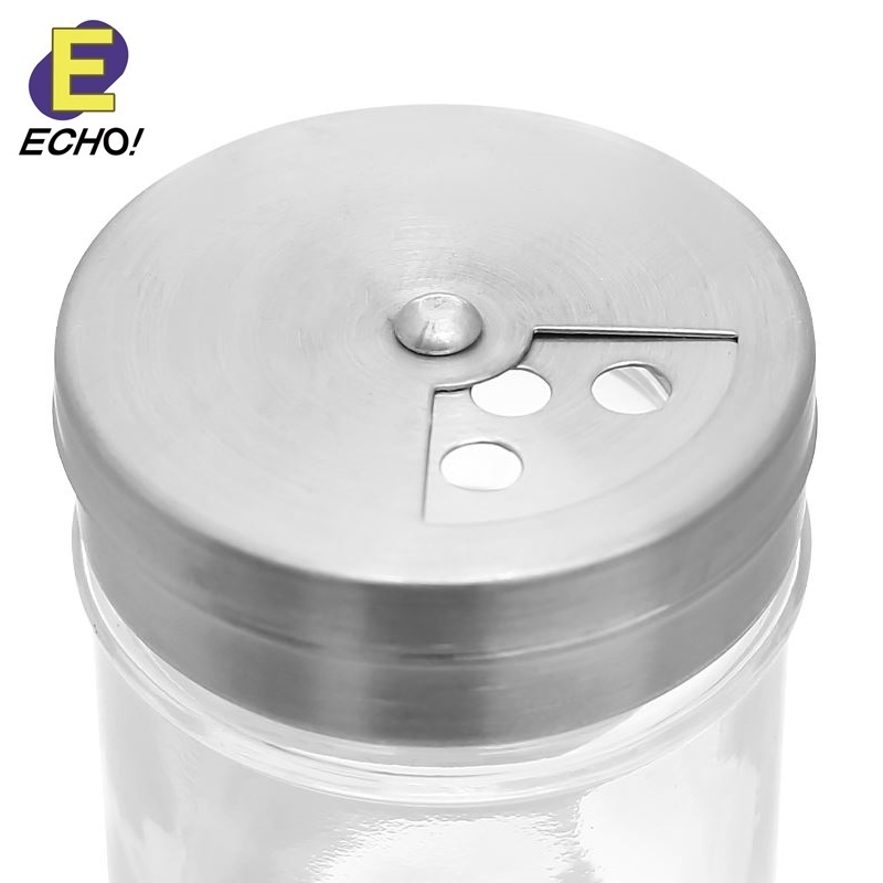 Hũ thủy tinh đựng gia vị Echo 80ml - Hàng nội địa Nhật Bản nhập khẩu chính hãng