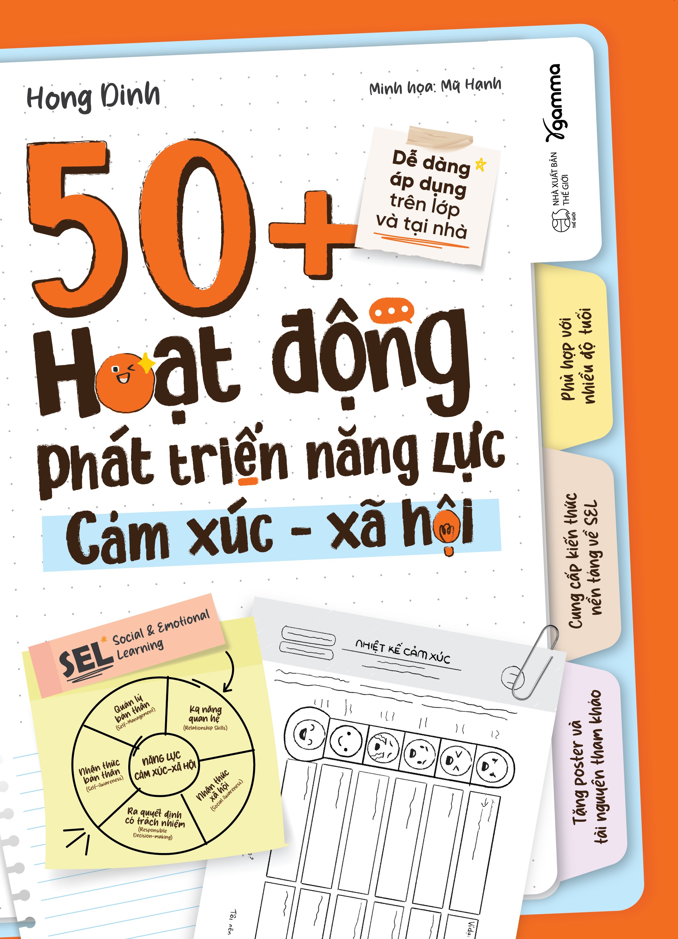 Sách 50+ Hoạt Động Phát Triển Năng Lực Cảm Xúc - Xã Hội