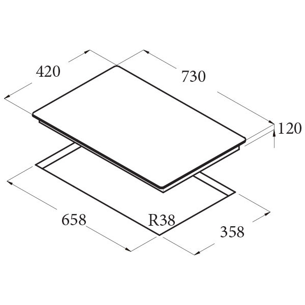 Bếp ga Cata LCI 702(Hàng Chính Hãng)