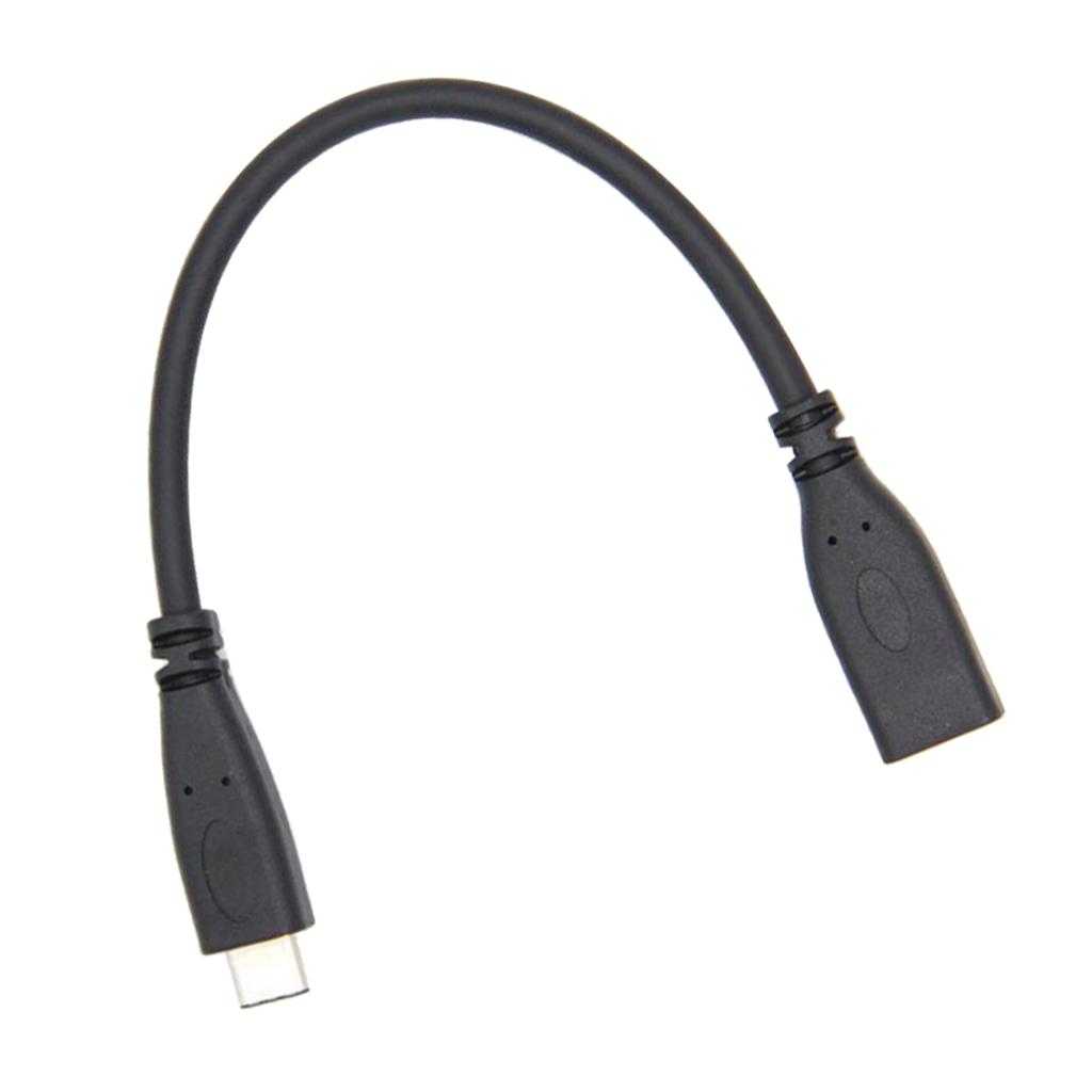 USB 3.1 Type C Extender Cord Nam To Female 10Gbps Sạc Và Đồng Bộ Hóa
