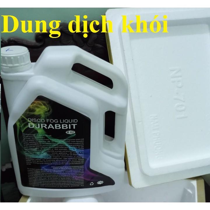 DUNG DỊCH KHÓI KHÔNG MÙI, nước khói DJ Grabit, can 5lit nguyên liệu tạo khói sân khấu