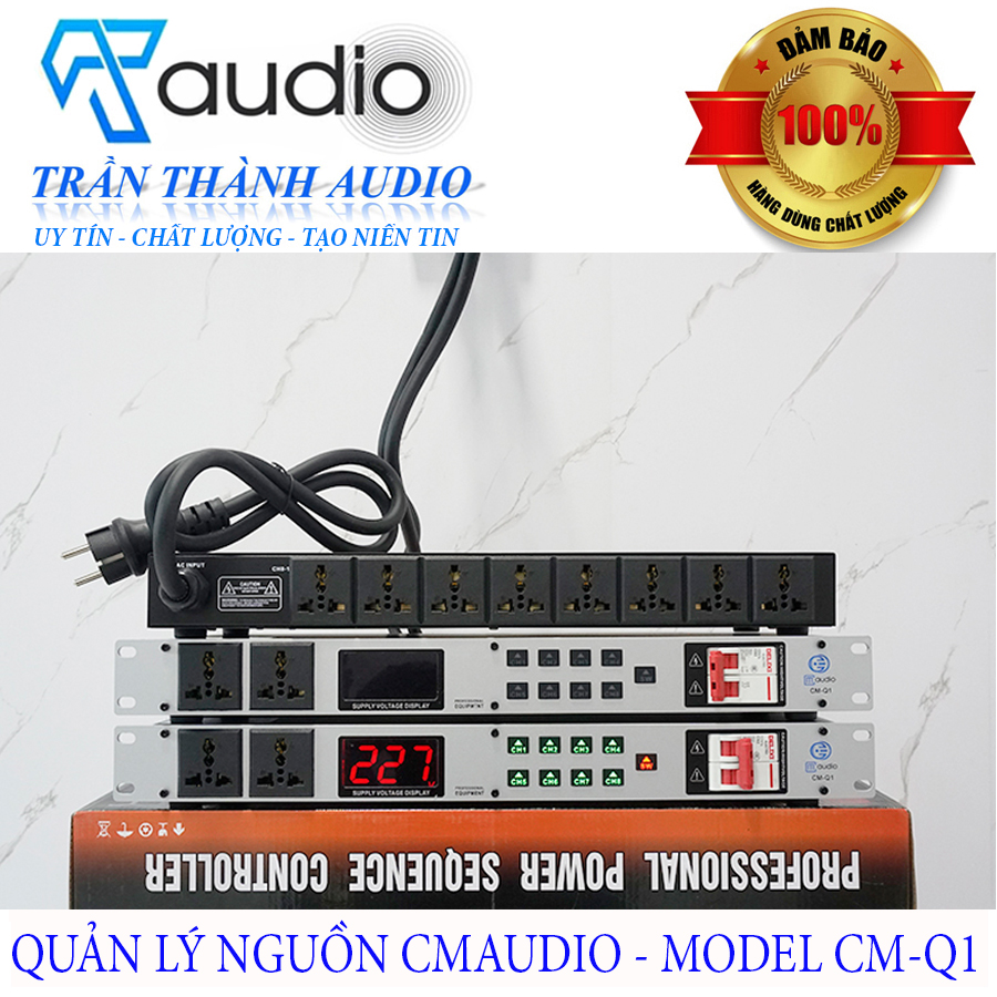 Quản Lý Nguồn CM AUDIO - CM-Q1 hàng nhập khẩu chính hãng 2023