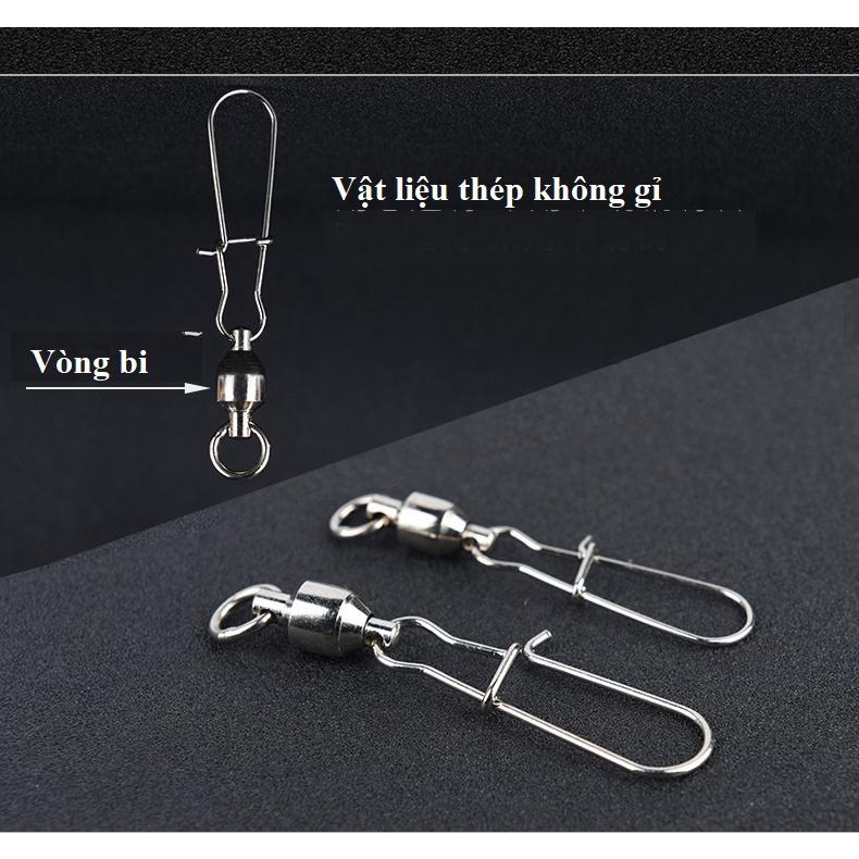 Khóa Link Chống Xoắn Săn Hàng 5 Chiếc Khóa Link Chống Xoắn Tích Hợp Ổ Bi Cao Cấp PK29-B