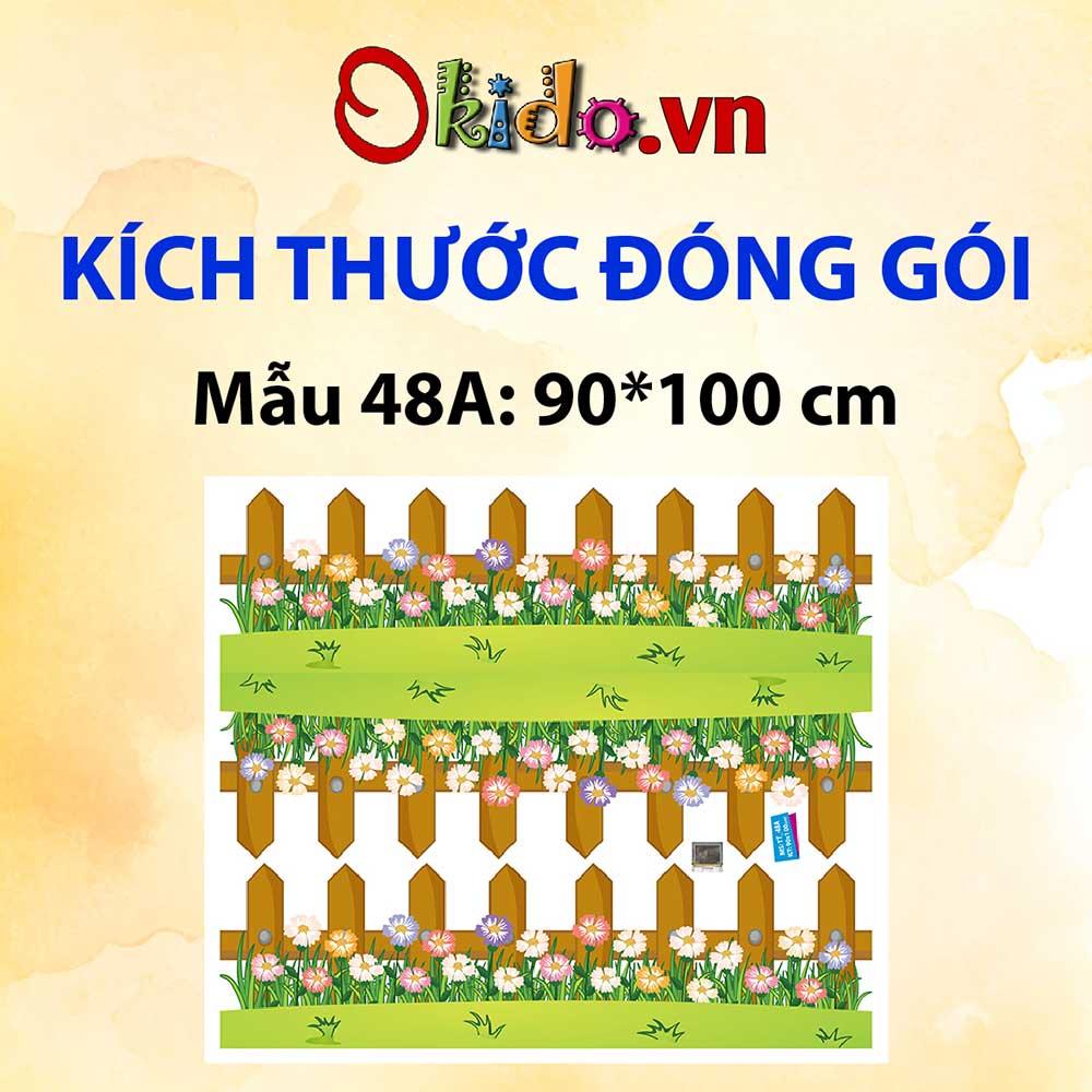DECAL TRANG TRÍ TẾT TRUNG THU 2021 BÉ MÚA RỒNG ĐÓN CHỊ HẰNG