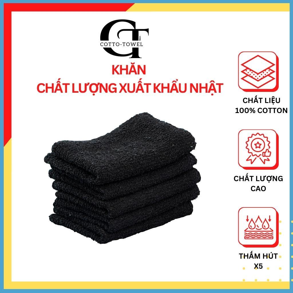 Khăn lau kính 100% Cotton Siêu thấm hút HÀNG XUẤT NHẬT
