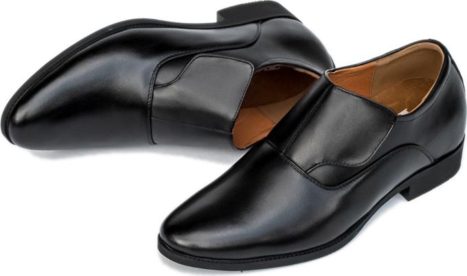 GIÀY TĂNG CHIỀU CAO GIÀY CAO DÀNH CHO NAM GIỚI T47 ĐEN TRƠN - CAO 6CM GIÀY ĐỘN NAM CAO VƯỢT TRỘI