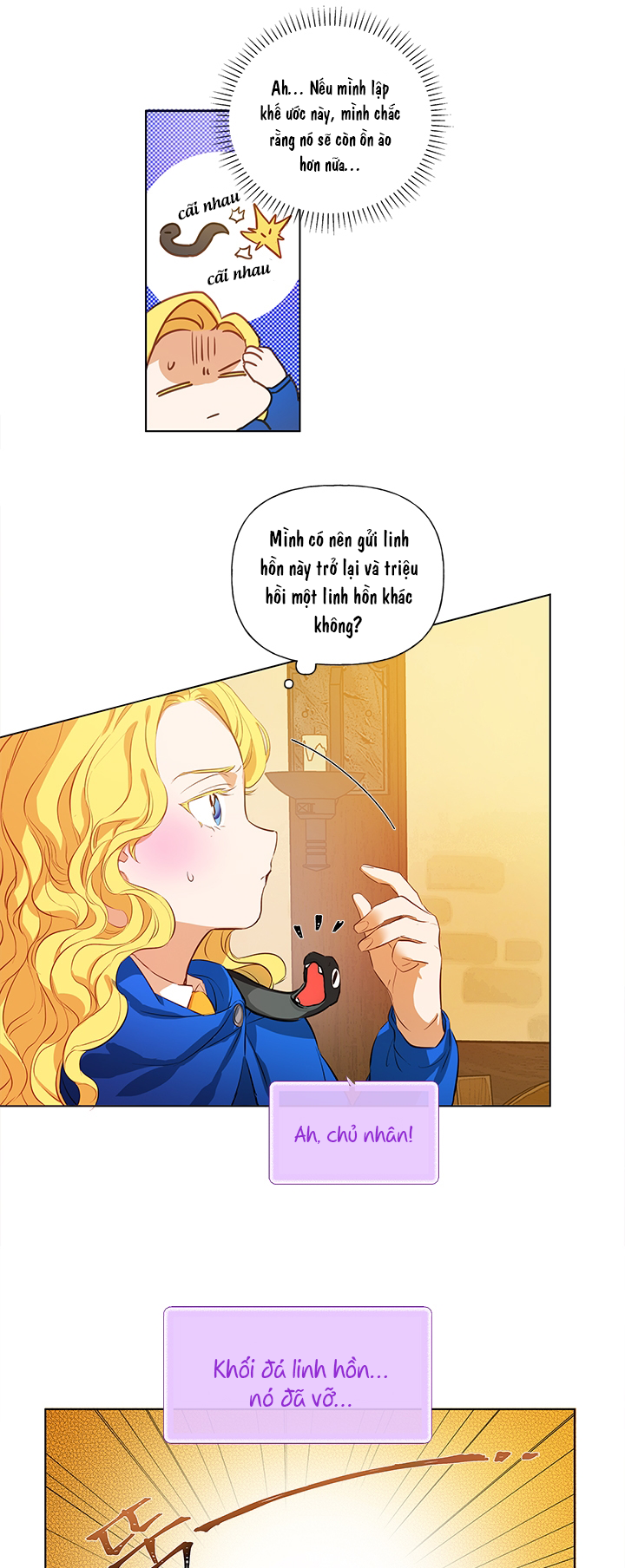 nhà nguyên tố tóc vàng chapter 17 17