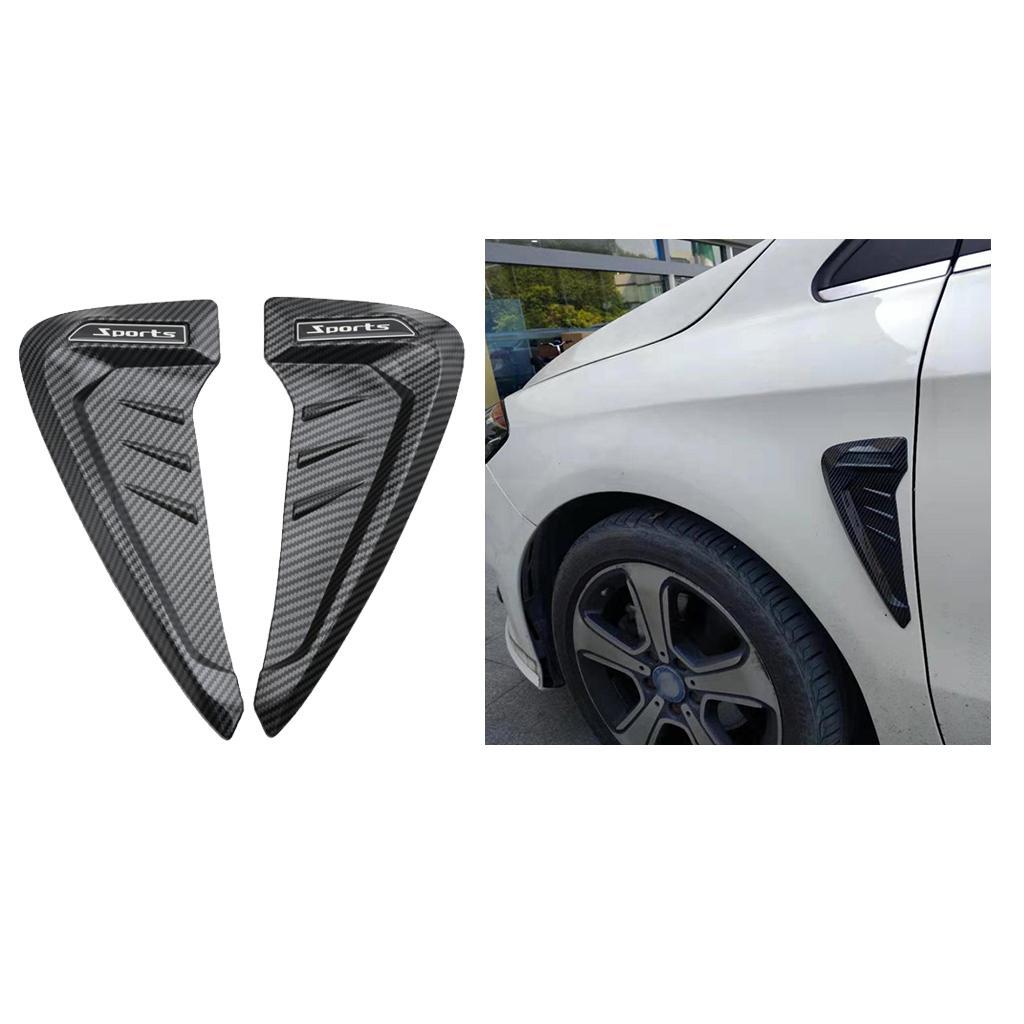 For Carbon Fiber Left Side Vent Cover Trim