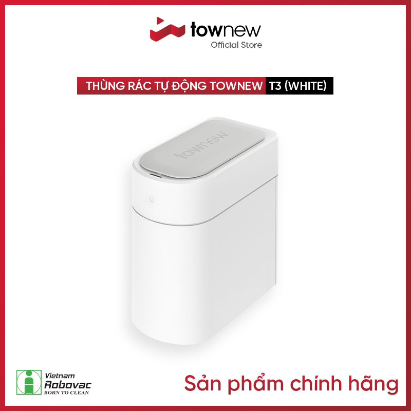 Thùng Rác Thông minh TOWNEW T3 – Tự động đóng gói và thay túi rác - Bản Quốc Tế