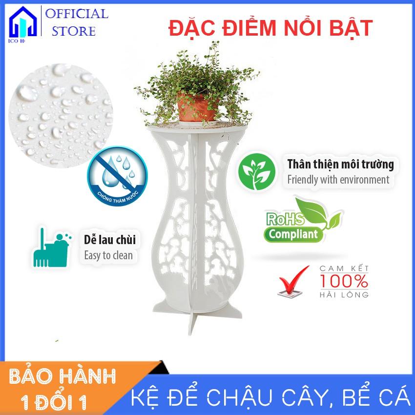 Giá để chậu cây cảnh trang trí cực đẹp, kích thước 75x 36cm - ICO HOME