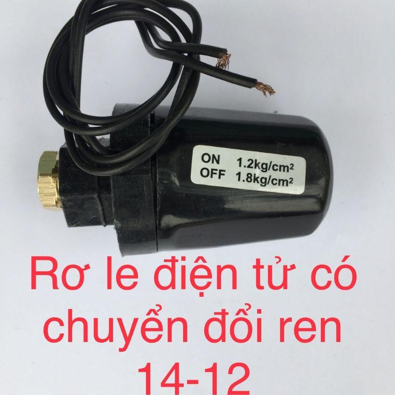 Dơ Le Máy Bơm Tăng áp Điện Tử Đỡ ồn Kèm Lơ 14 thu 12