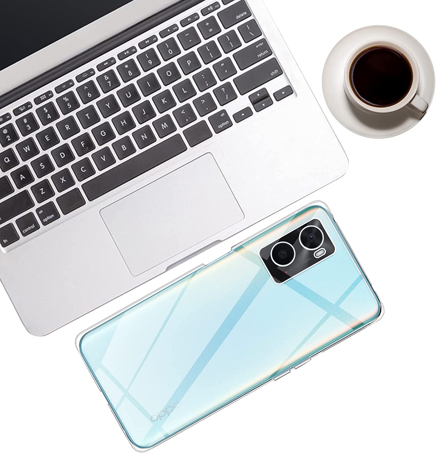 Ốp lưng silicon dẻo cho Oppo A96 4G hiệu Ultra Thin trong suốt mỏng 0.6mm độ trong tuyệt đối chống trầy xước - Hàng nhập khẩu
