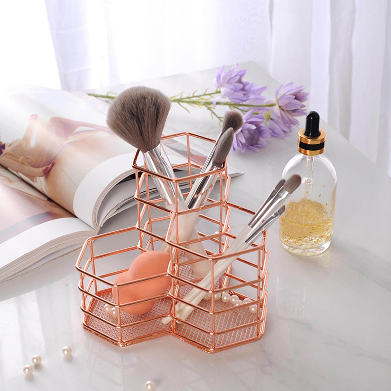 2PCS Storage Box Display Compartments Supplies for Stationery Makeup Brush