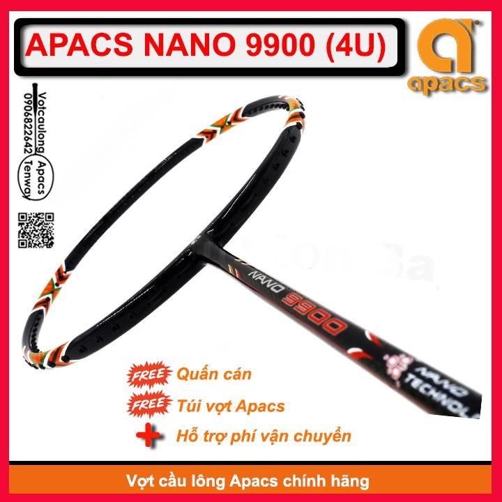 Vợt cầu lông Apacs Nano 9900 (4U) | Vợt chính hãng, thích hợp đánh phong trào