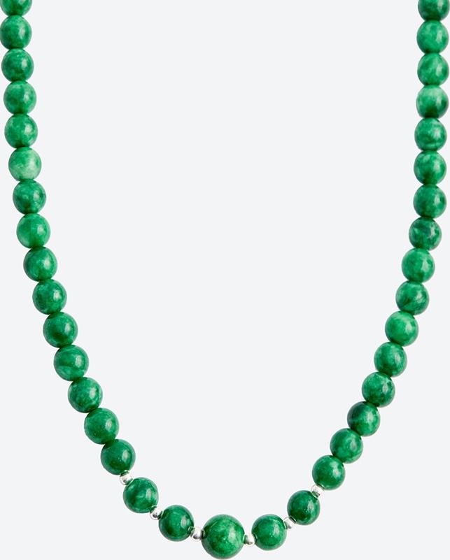 Vòng cổ đá cẩm thạch sơn thủy Ngọc Quý Gemstones