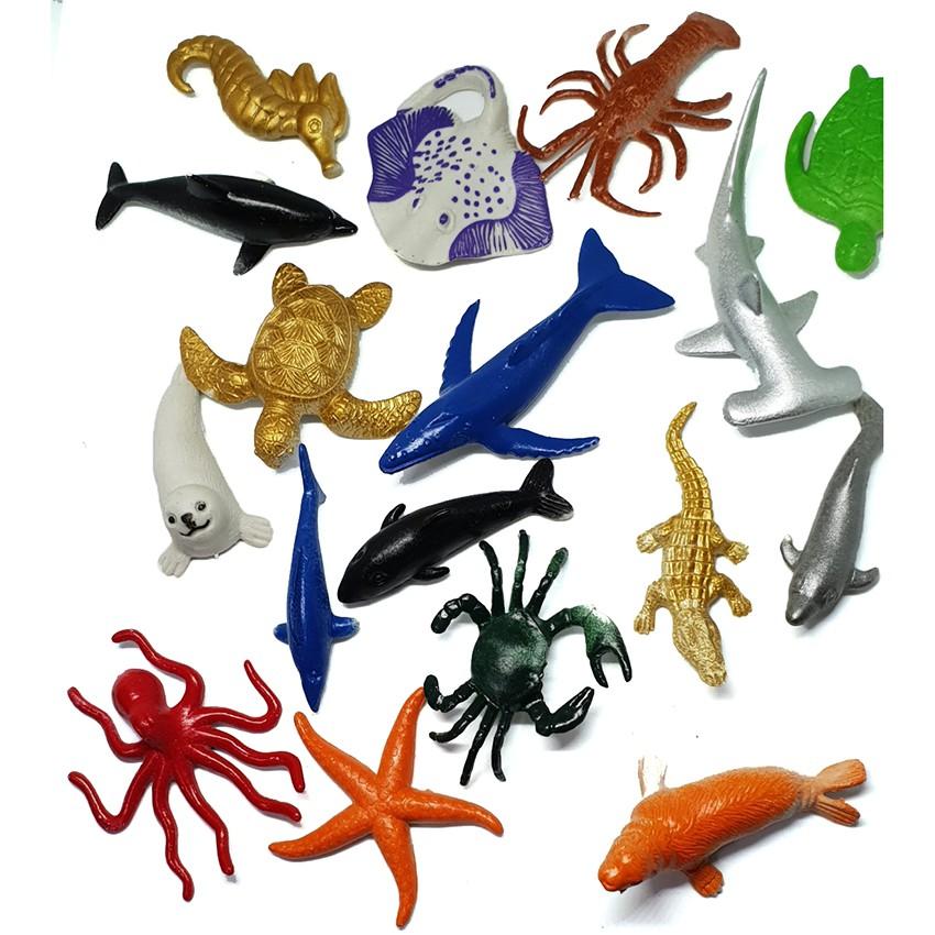 Bộ 02 mô hình thế giới động vật 60 chi tiết New4all ANIMAL WORLD - đồ chơi phát triển tư duy sớm cho bé trên 3 tuổi