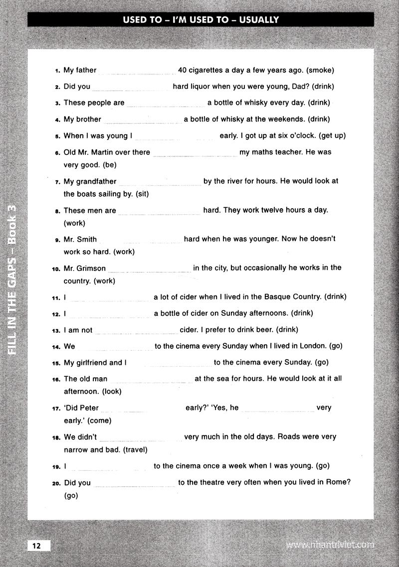 Fill In The Gaps - Book 3 (Không CD)