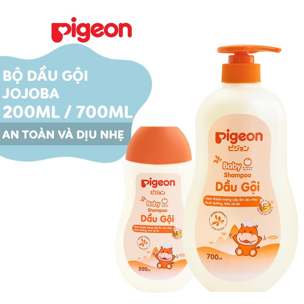 Dầu gội dịu nhẹ cho bé Pigeon Hương Jojoba 200ml/700ml