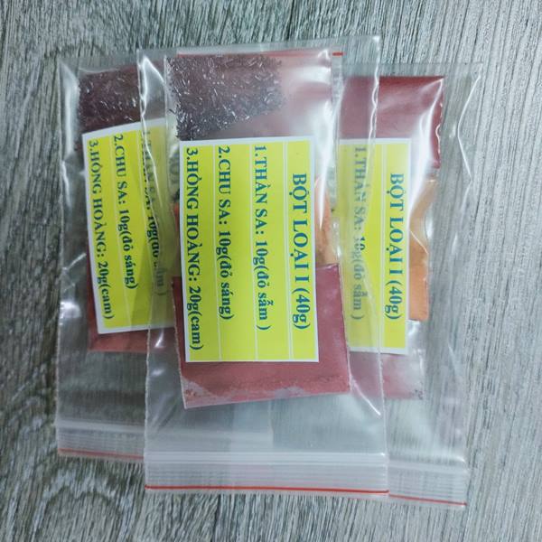 Bột Thần Sa-Chu Sa -Hùng Hoàng 40g