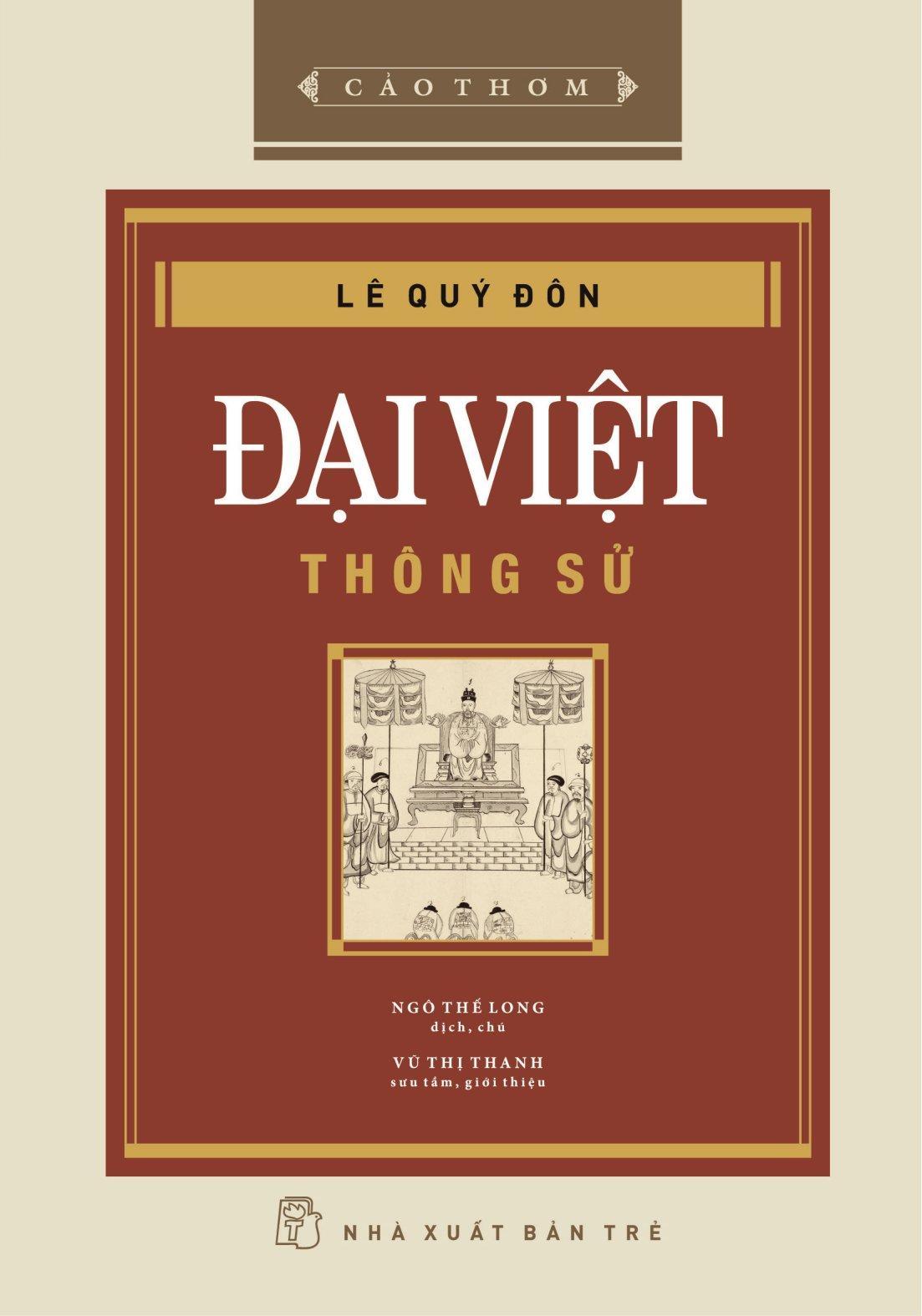 Sách - Cảo Thơm - Đại Việt Thông Sử - Bìa Cứng