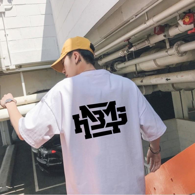 Hàng HotMiễn Phí Ship Áo Thun Nam - Nữ In #HNBMG Tay Lỡ UNISEXCực Chất
