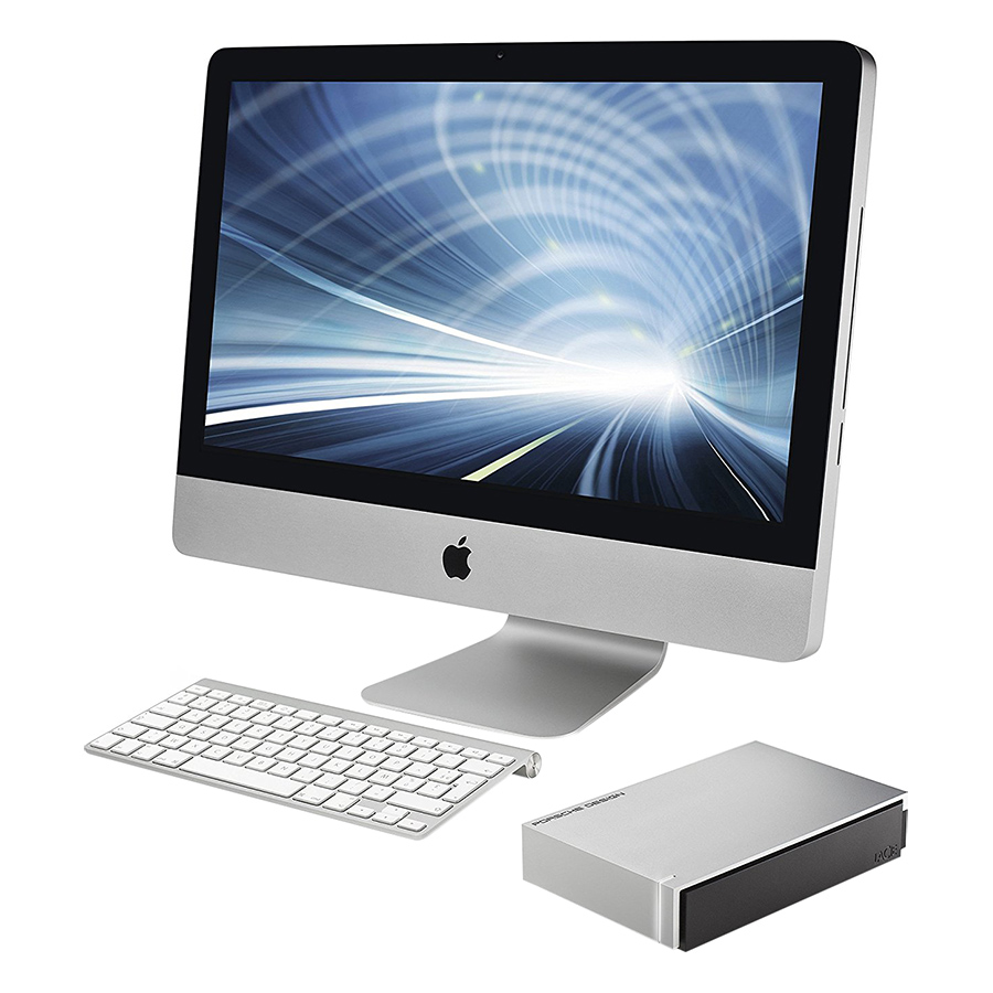 Ổ Cứng Di Động LaCie Porsche P'9233 4TB 3.5 Inch USB 3.0 (Xám) - Hàng Chính Hãng