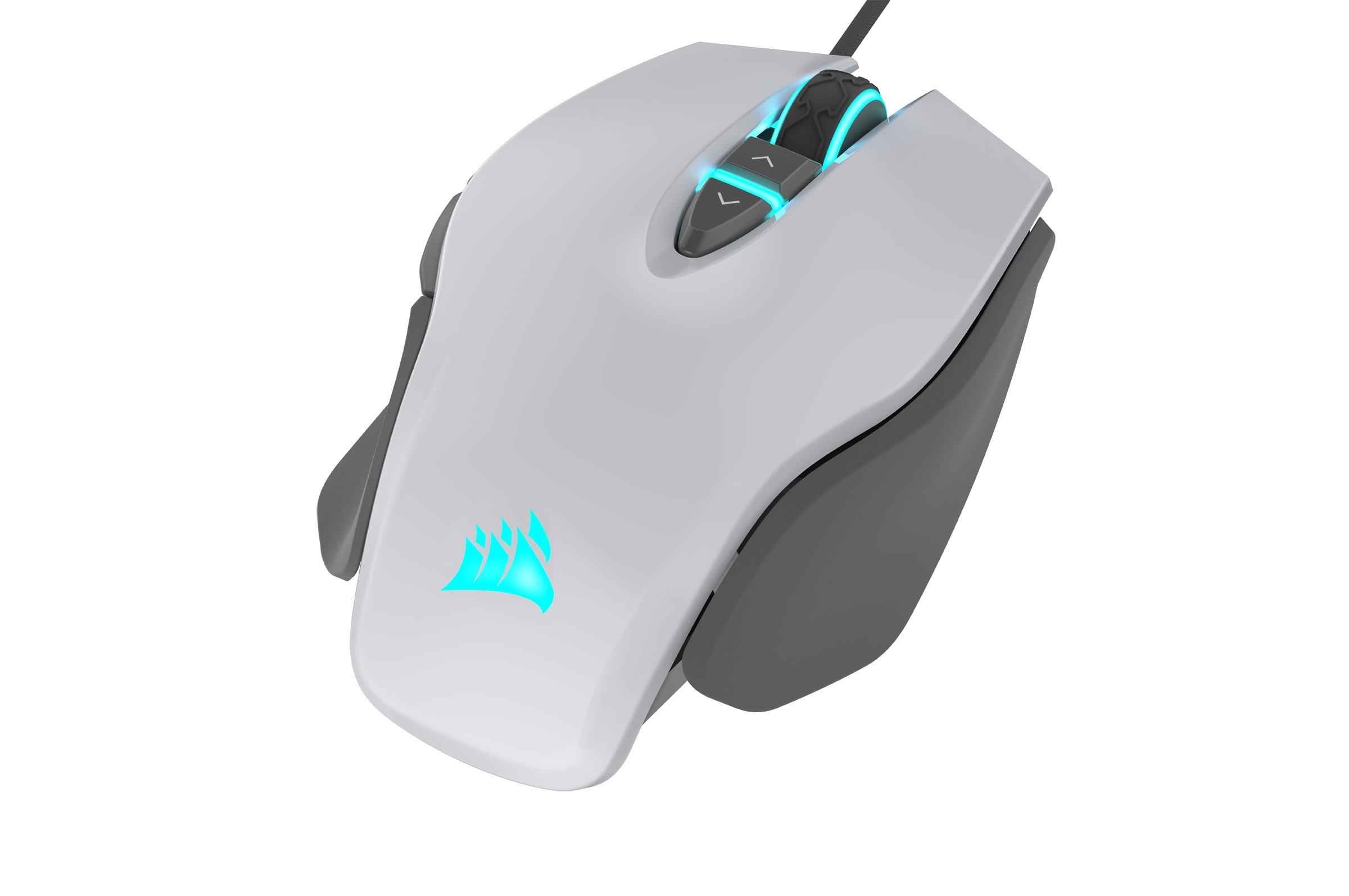 Chuột Corsair M65 ELITE Tunable FPS - White Grey - Hàng Chính Hãng