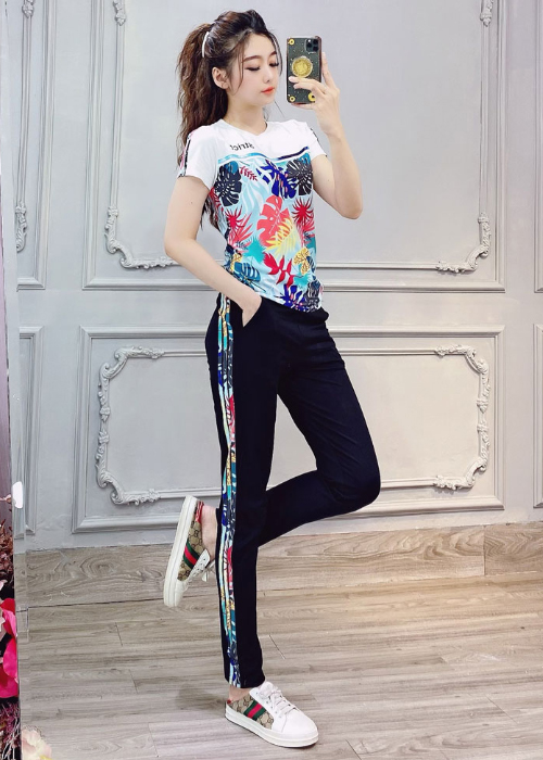 Bộ đồ thể thao cây dừa siêu đẹp TT390 - NHƯ HÌNH