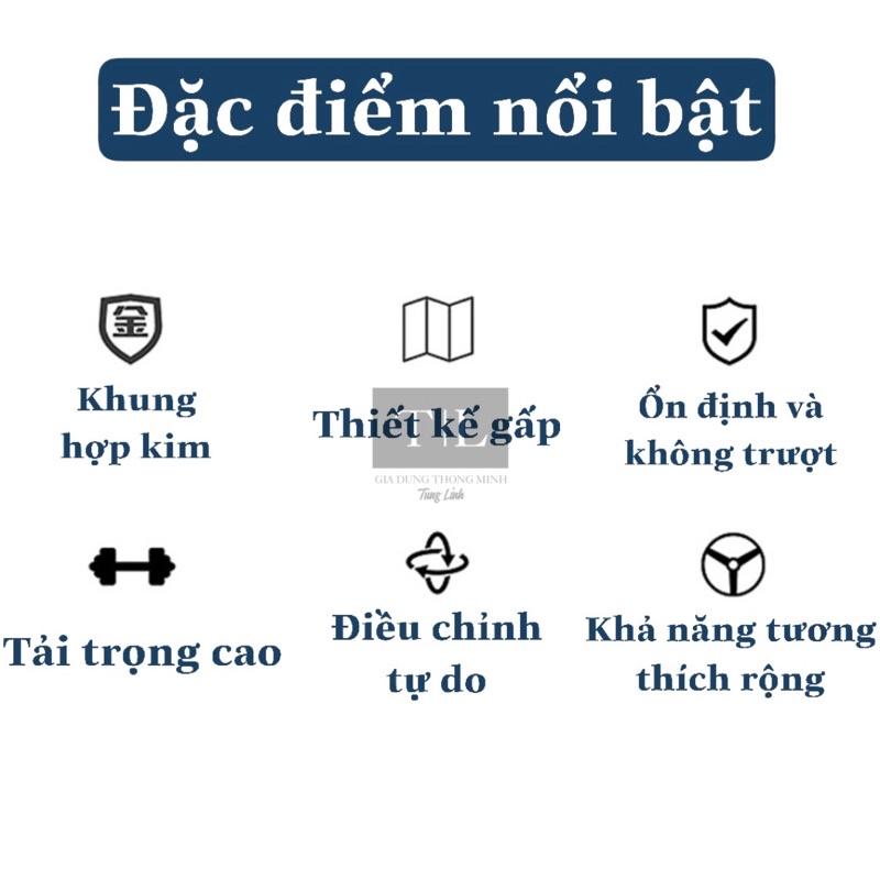 Kệ Giá Đỡ Máy Tính Bảng Ipad Tam GiácKệ đỡ điện thoại di động hợp kim nhôm điều chỉnh tự do