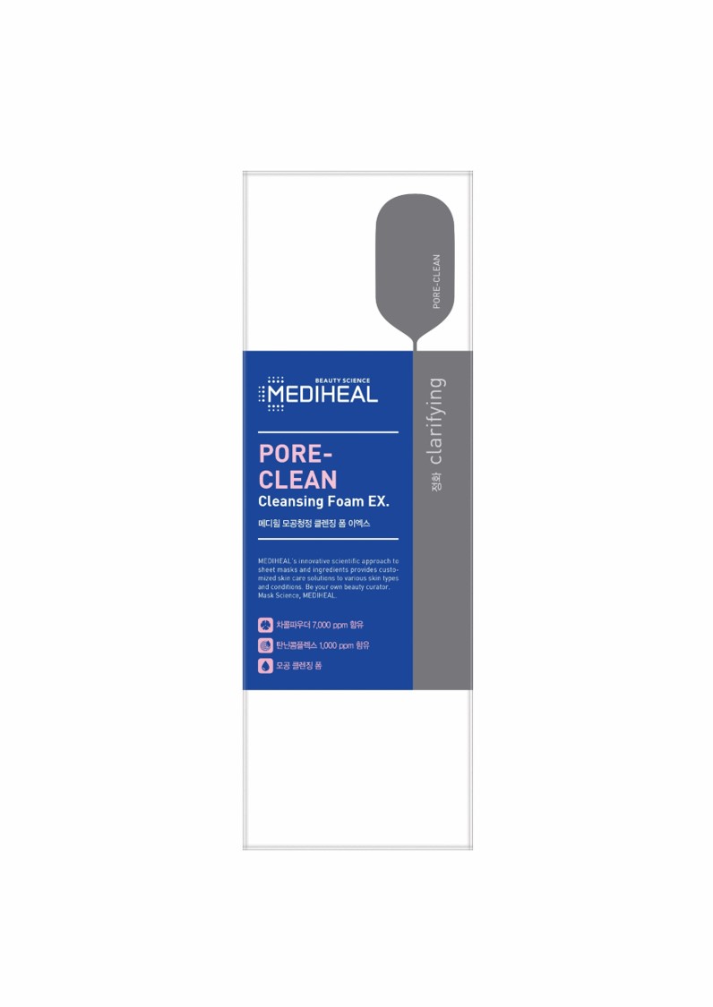 Sữa Rửa Mặt Than Hoạt Tính Phiên Bản EX MEDIHEAL PORE CLEAN CLEANSING FOAM170ML