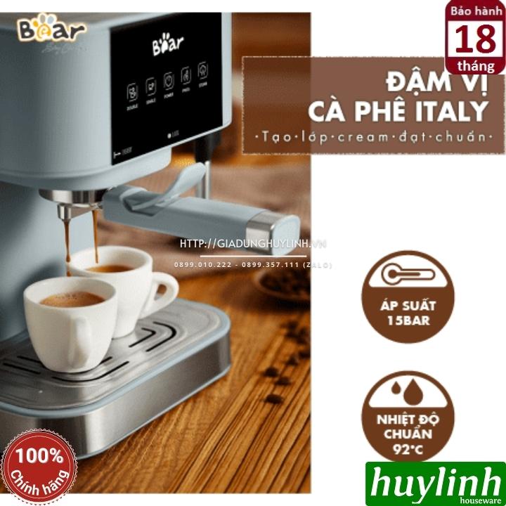 Máy pha cà phê Espresso Bear CF-B15V1 - Pha 1 - 2 tách tự động - Hàng chính hãng BH 18 tháng