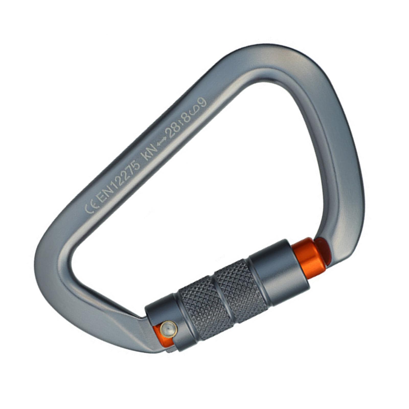 Locking Carabiner Keychain Heavy Duty Gear for Mountaineering Swing Hammocks