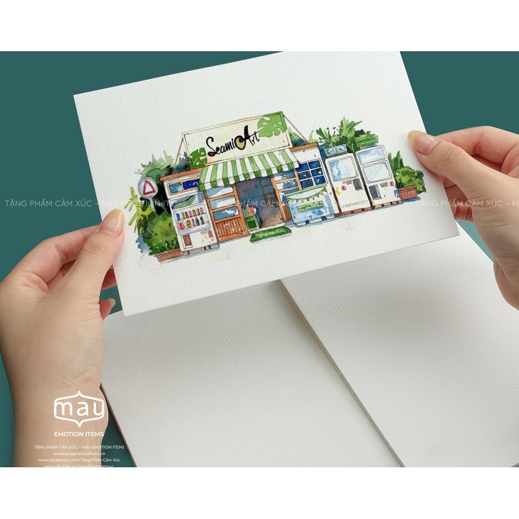 Giấy vẽ màu nước cao cấp set 10 tờ khổ giấy A4 | A3 định lượng 230gsm