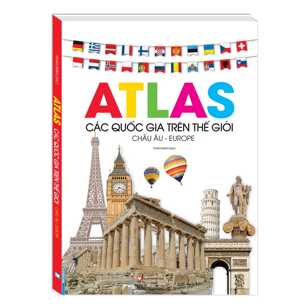 Sách - Atlas các quốc gia trên thế giới - Châu Âu -Europe