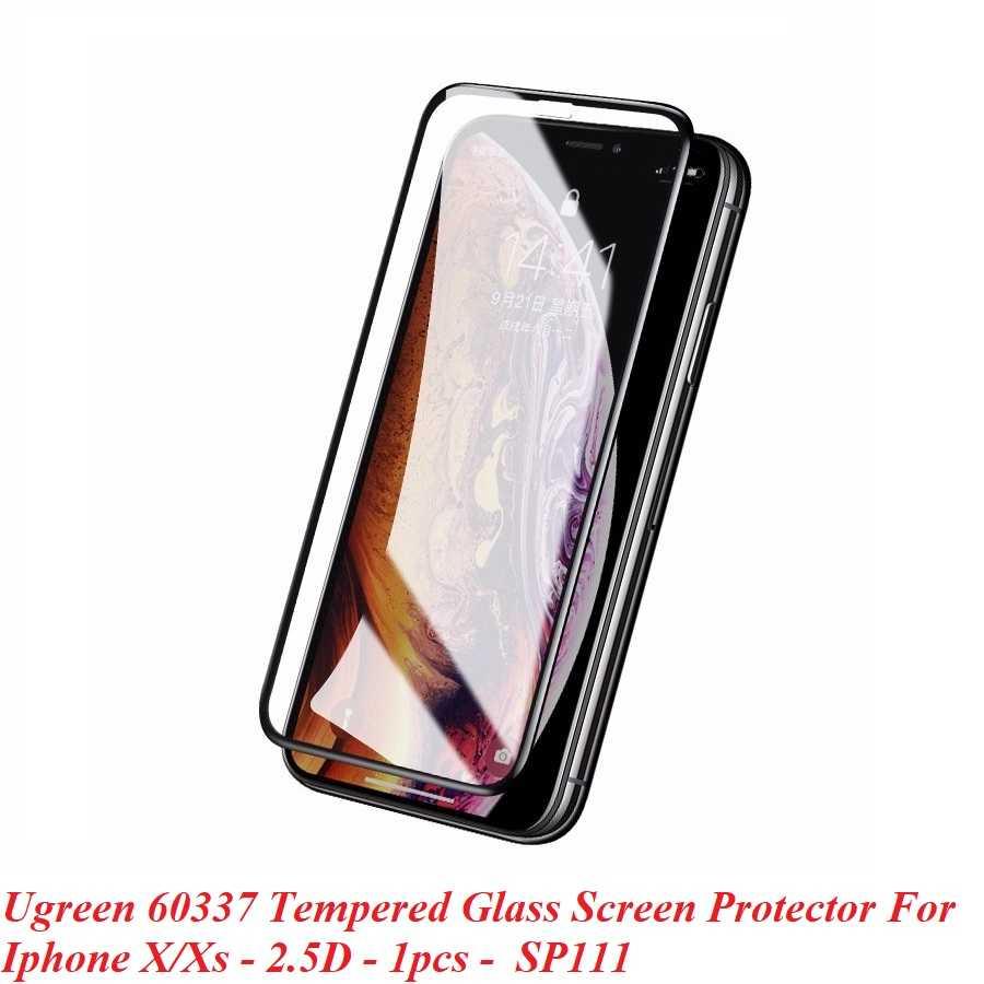 Ugreen UG60337SP111TK Iphone X Xs 5.8inch 2.5D Trong suốt 9H Miếng dán cường lực bảo vệ chống rơi - HÀNG CHÍNH HÃNG