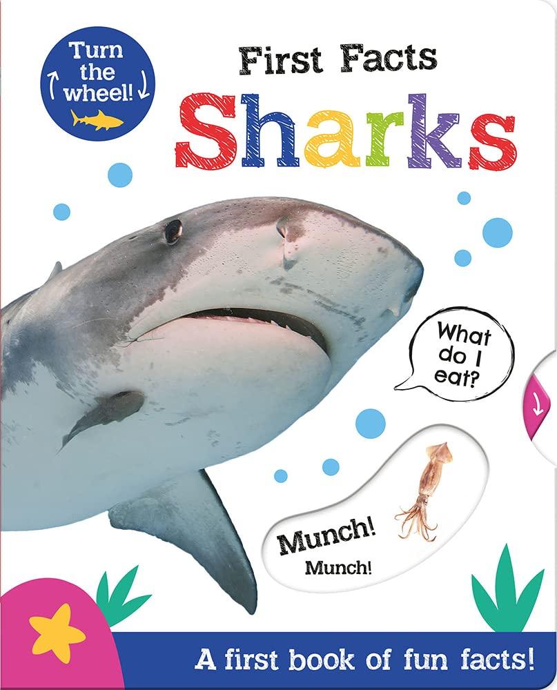 First Facts Sharks (Turn-the-Wheel Books)