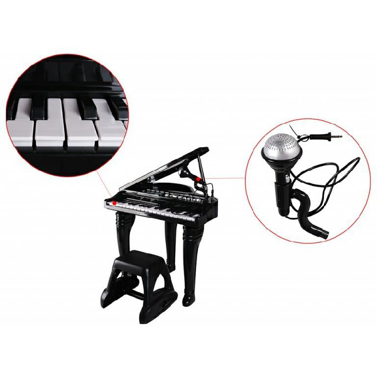 Đồ chơi âm nhạc cho bé - Đàn piano cổ điển kèm mic thu âm - Winfun - 2045 đồ chơi cho bé 3 tuổi trở lên - tặng đồ chơi dễ thương