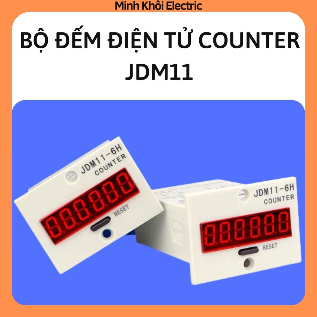 Bộ Đếm Số Điện Tử Counter JDM11, máy đếm điện tử