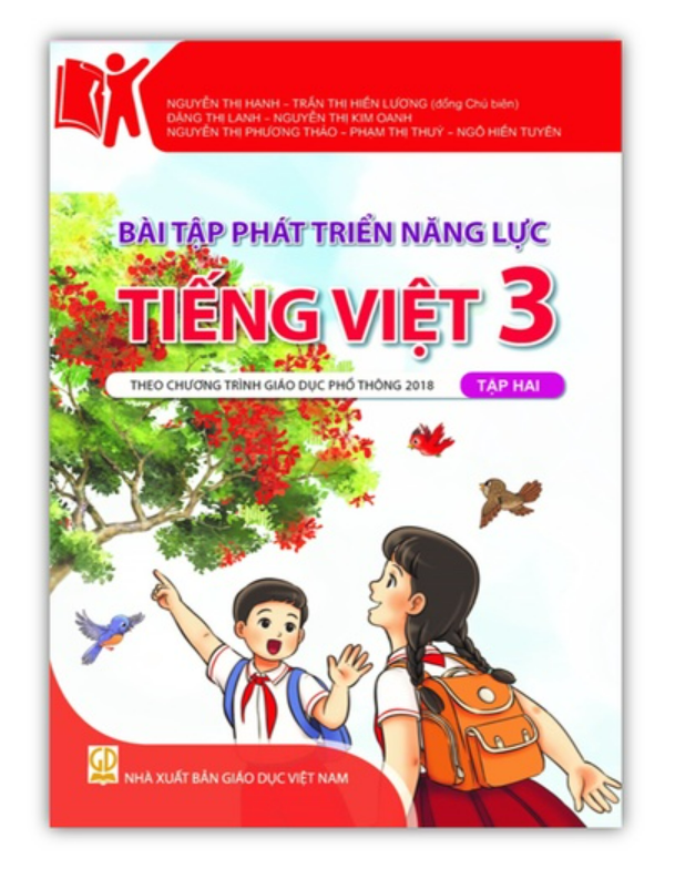 Sách - Bài tập phát triển năng lực Tiếng Việt lớp 3 - tập 2